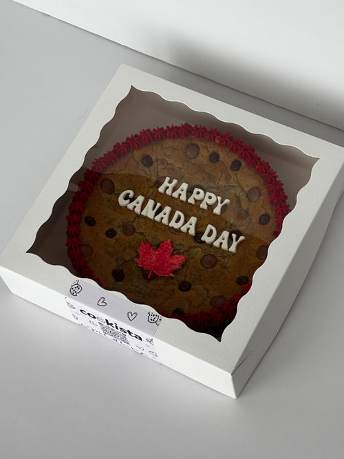 Canada Day Cookie Cake